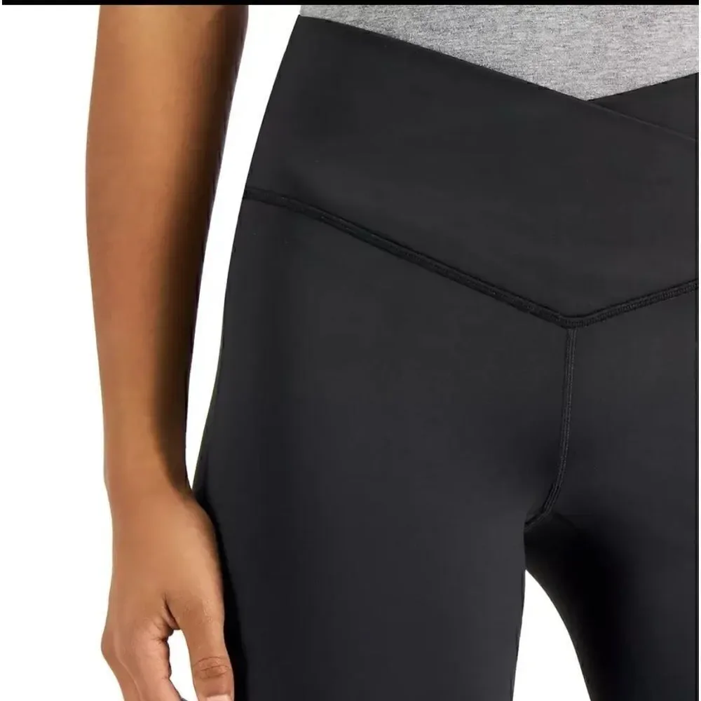 NWT Jenni On Repeat Crossband Bike Shorts black size M